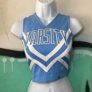 Vintage Cheerleader Crop Top